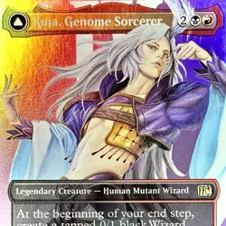 Kuja, Genome Sorcerer (Borderless) - FOIL - MTG - FIN - 0399 - RARE ~ NM - Image 1