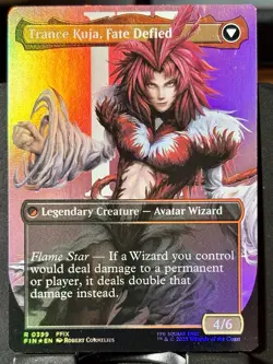 Kuja, Genome Sorcerer (Borderless) - FOIL - MTG - FIN - 0399 - RARE ~ NM - Image 4