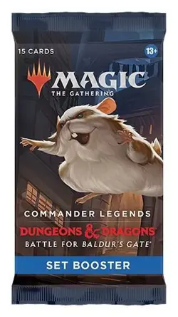 Magic the Gathering 2 packs of Baldur's Gate Commander Legends MTG Set booster - Image 1