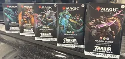 MTG Magic Tarkir: Dragonstorm Set of ALL 5 Commander Decks SEALED! - Image 1