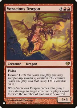 1 x Voracious Dragon - Mystery Booster / The List - NM-Mint - MTG - Image 1