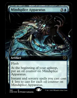 Mindsplice Apparatus (Extended Art) 382 Foil R Phyrexia: All Will Be One - Image 1
