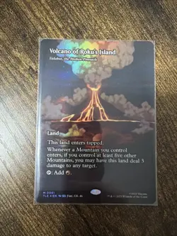 Volcano of Roku's Island - Valakut, the Molten Pinnacle (Borderless) Avatar: The - Image 1