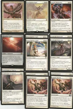 Lifegain Angel Deck - White MTG Magic the Gathering Rares Ready To Play - Image 1