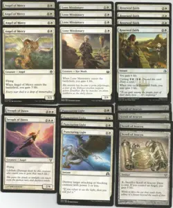 Lifegain Angel Deck - White MTG Magic the Gathering Rares Ready To Play - Image 2