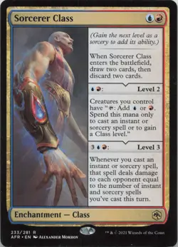 Sorcerer Class R Adventures in the Forgotten Realms 233 - LP MTG - Image 1