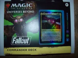 MTG Sealed Universes Beyond Fallout Commander Deck Mutant Menace Priority Ship - Image 1