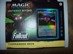 MTG Sealed Universes Beyond Fallout Commander Deck Mutant Menace Priority Ship - Image 2