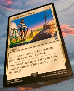 Swords to Plowshares - Final Fantasy Commander - Uncommon - NM (see pics) MTG - Image 3