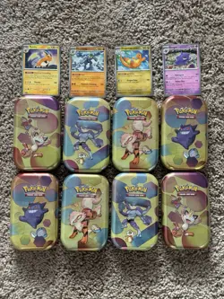Set Of 2 Sam’s Club Pokemon Scarlet And Violet 151 Mini Tin 4 Pack - SEALED - Image 1