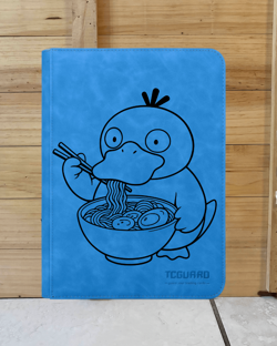 Pokemon Binder Laser Engraved Psyduck (Made To Order) - Image 2