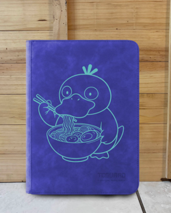 Pokemon Binder Laser Engraved Psyduck (Made To Order) - Image 3