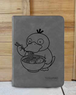 Pokemon Binder Laser Engraved Psyduck (Made To Order) - Image 4