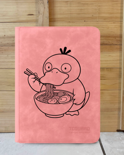 Pokemon Binder Laser Engraved Psyduck (Made To Order) - Image 5