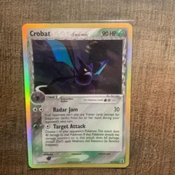 Pokemon TCG EX Delta Species Crobat 2/113 & Rocket Returns Dark Golbat 34/109 - Image 2