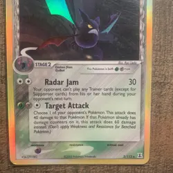 Pokemon TCG EX Delta Species Crobat 2/113 & Rocket Returns Dark Golbat 34/109 - Image 4
