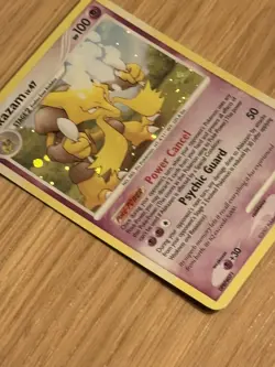 Alakazam Holo Pokemon Mysterious Treasures 2007 #2 FREE SHIPPING - Image 4