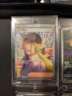 N's Plan SAR 170/086 SV11B Black Bolt English Pokemon TCG 2025 NM or Better - Image 1