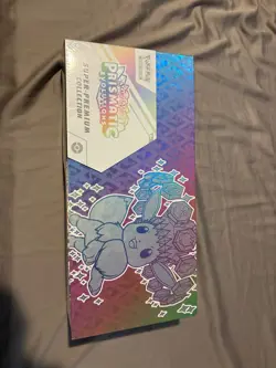 2 Pokemon TCG: Prismatic Evolution Super Premium Collection Factory Sealed Box - Image 1