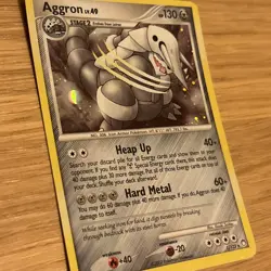 Aggron Holo Pokemon Mysterious Treasures 2007 #1 FREE SHIPPING - Image 2