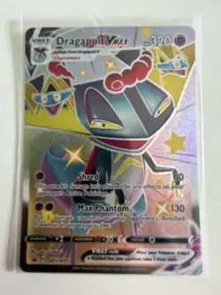 Dragapult Vmax SWSH097 Promo Holo Near Mint Condition Black Star Promo - Image 1