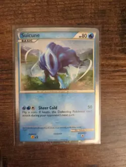 Pokemon TCG Suicune HGSS21 2010 Fall Collector's Tin Black Star Promo Holo NM - Image 1