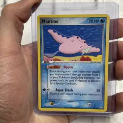 Pokemon 2004 EX Team Rocket Returns 45/109 Mantine NM Near Mint Pokemon Uncommon - Image 1