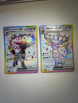 Pokemon TCG - Umbreon Ex & Espeon Ex Exclusive -Prismatic - Portuguese NM - Image 1