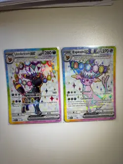 Pokemon TCG - Umbreon Ex & Espeon Ex Exclusive -Prismatic - Portuguese NM - Image 3