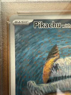 Pokemon Pikachu with Grey Felt Hat Van Gogh SVP EN 085 PSA 10 - Image 3
