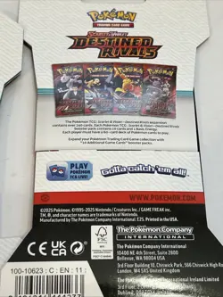 (4 packs) Destined Rivals Sleeved Booster Packs COMPLETE ART SET Pokemon SEALED - Image 3