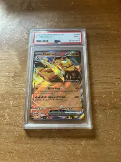 Charizard EX 006/165 2023 Pokemon Mew EN PSA 9 MINT - Image 1