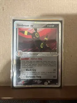 Pokemon Umbreon EX 112/115 LP Unseen Forces 2005 - Image 1