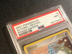 2007 Pokemon EX Altaria Rev Foil Power Keepers #2 PSA 9 - Image 2