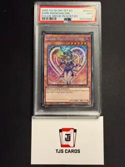 Dark Magician Girl - PSA 9 - Secret Rare 1st Edition MVP1-ENS56 - YuGiOh - Image 1