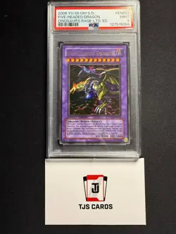 Five-Headed Dragon - PSA 9 - Ultra Rare Limited Edition SD09-ENSS1 - YuGiOh - Image 1