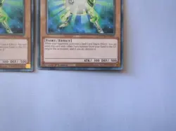 Yugioh! 3x Herald of Green Light MZTM-EN062 Rare 1st Ed NM - Image 5