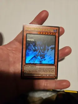 misprint foil shift Gorz the Emissary of Darkness GLD5-EN024 ghost rare yugioh - Image 4