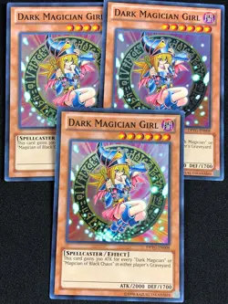 YUGIOH DARK MAGICIAN GIRL DPYG-EN008 SUPER X3 (NM) - Image 1