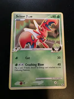 Scizor 48/111 Rising Rivals Uncommon Pokemon Card - LP - Image 1