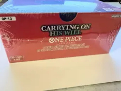 One Piece Card Game - OP-13 Carrying on His Will NEW SEALED Booster Box ENGLISH - Image 3