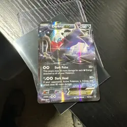 Pokemon Darkrai-EX Holo Ultra Rare TCG Card Breakpoint 74/122 NM - Image 1