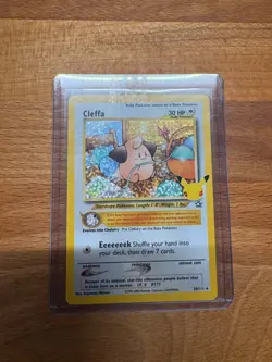 Pokemon TCG Cleffa Holo Holo Rare Card Classic Collection 20/111 NM - Image 1