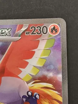 Ethan's Ho-Oh ex SAR 086/063 sv9a Heat Wave Arena Pokemon Card Japanese 2025 NM - Image 3