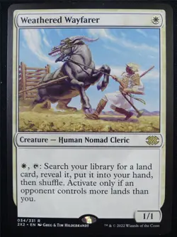Weathered Wayfarer - 2X2 - Mtg Card #2RR - Image 1
