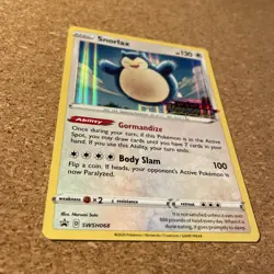 Snorlax Holo SWSH068 Prerelease Sword & Shield Promo Pokemon Card Vivid Voltage - Image 2