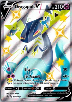 Dragapult V Promo SWSH: Sword & Shield Promo Cards SWSH096 NM Pokemon - Image 1