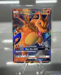 Pokemon TCG Charizard GX SM211 Black Star Promos Ultra Rare Holo Card - Image 1
