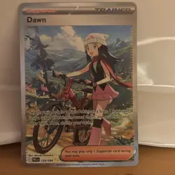 Dawn Full Art Trainer 129/094 - Phantasmal Flames Secret Rare Pokemon Card - Image 4