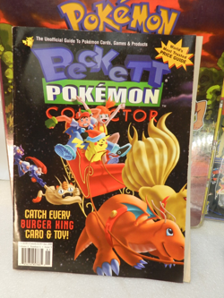 1999 Vintage Pokemon 3 Ring Binder Beckett Collector Books Stickers BK Cards Y35 - Image 2